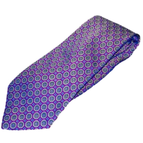 CHARLES TYRWHITT Jermyn Street London Silk Necktie - Picture 3 of 3
